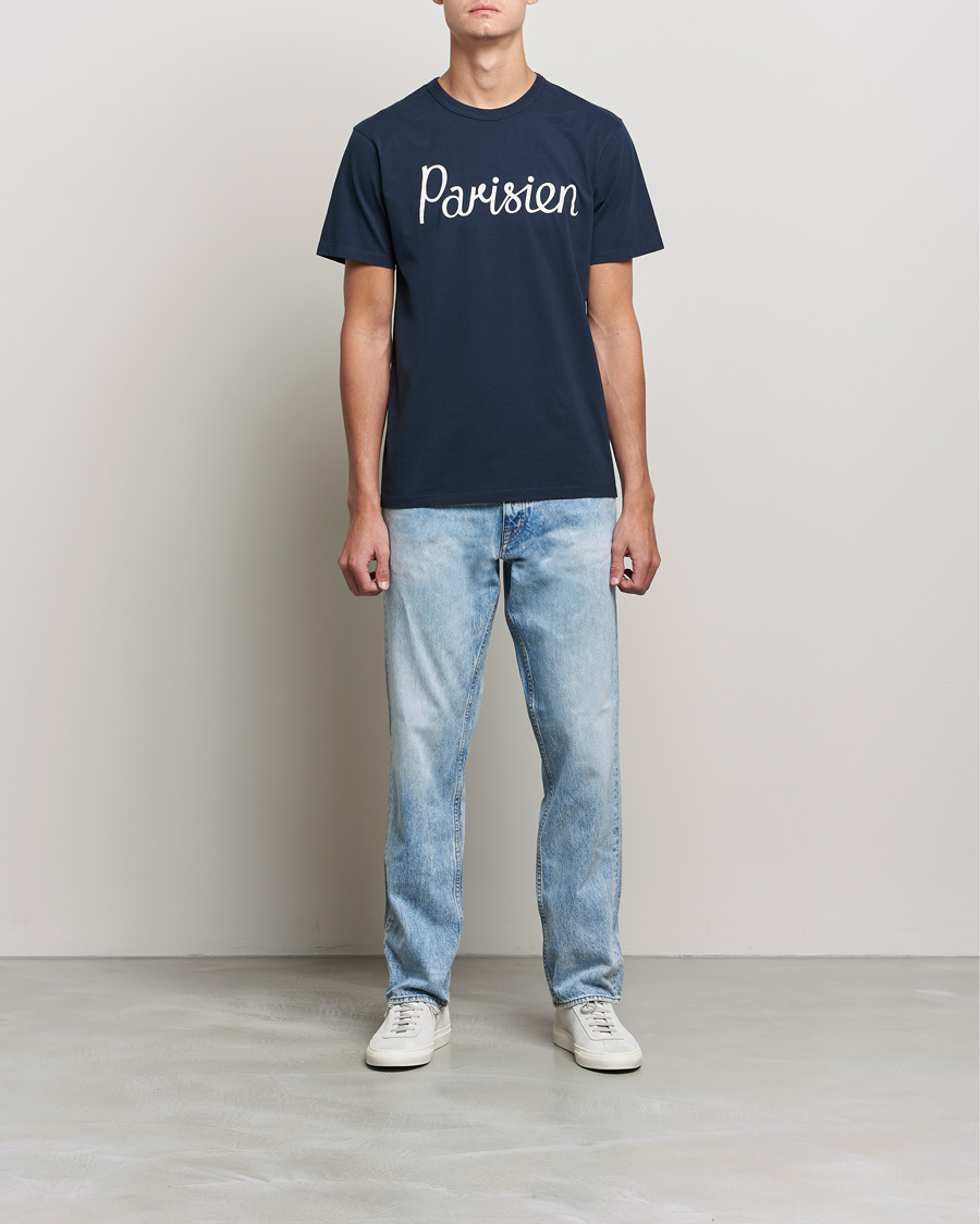 Hombres | Camisetas | Maison Kitsuné | Parisien Tee Navy