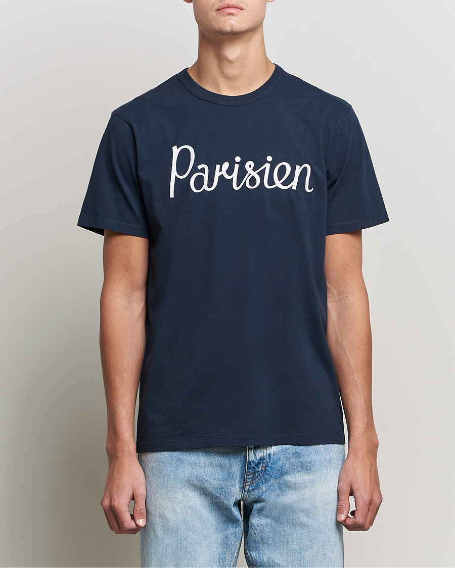 Hombres | Camisetas | Maison Kitsuné | Parisien Tee Navy