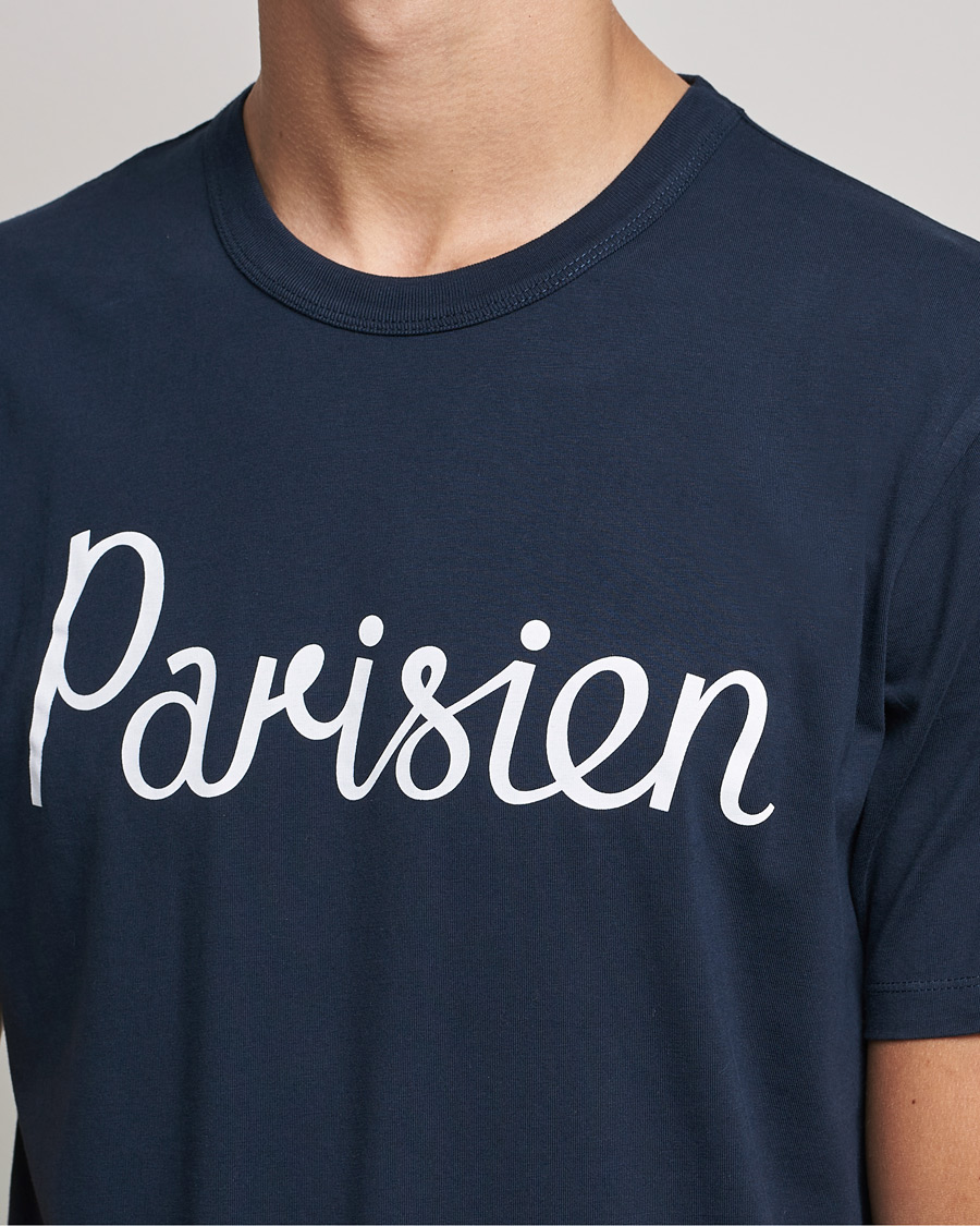 Hombres | Camisetas | Maison Kitsuné | Parisien Tee Navy