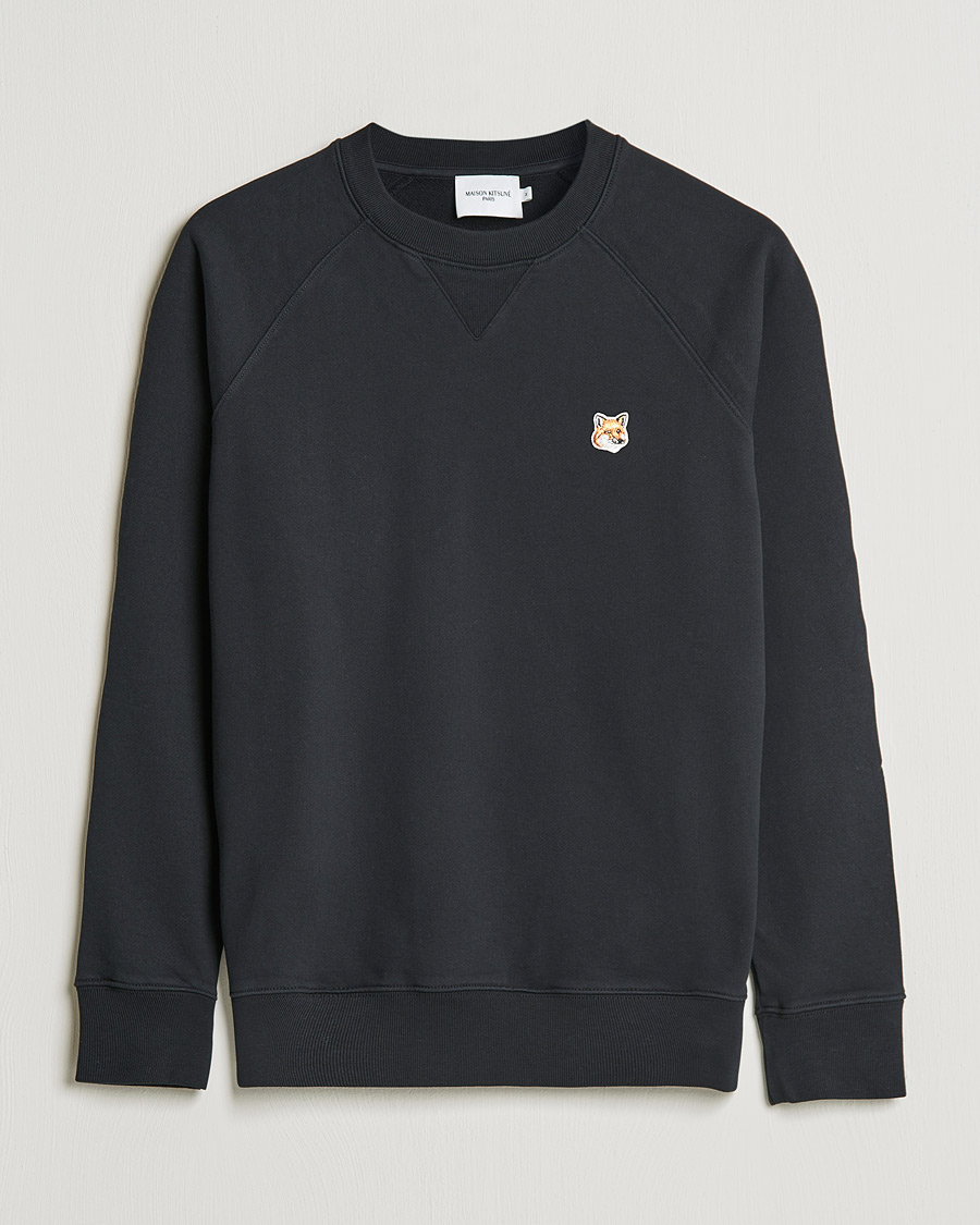Hombres | Jerséis y prendas de punto | Maison Kitsuné | Fox Head Sweatshirt Black
