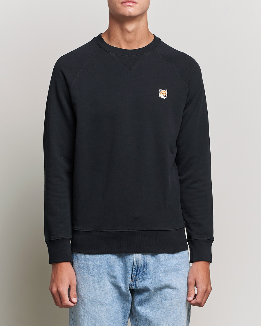 Hombres | Jerséis y prendas de punto | Maison Kitsuné | Fox Head Sweatshirt Black