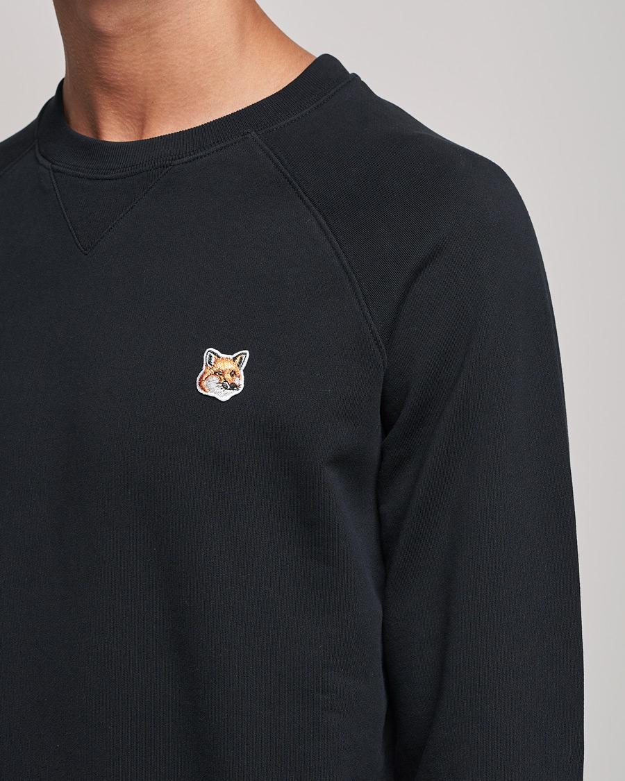 Hombres | Jerséis y prendas de punto | Maison Kitsuné | Fox Head Sweatshirt Black