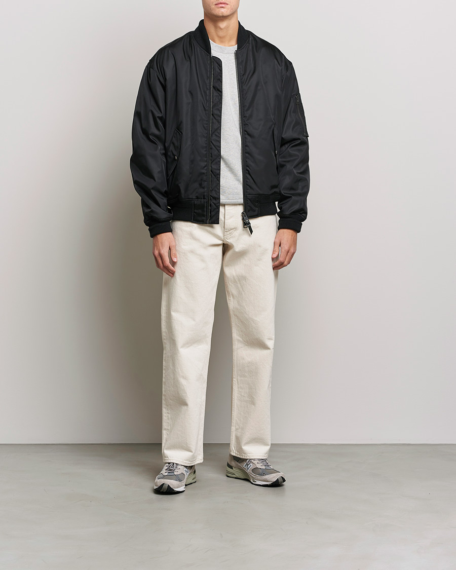 Hombres | Abrigos y chaquetas | Maison Kitsuné | Bomber Jacket Black