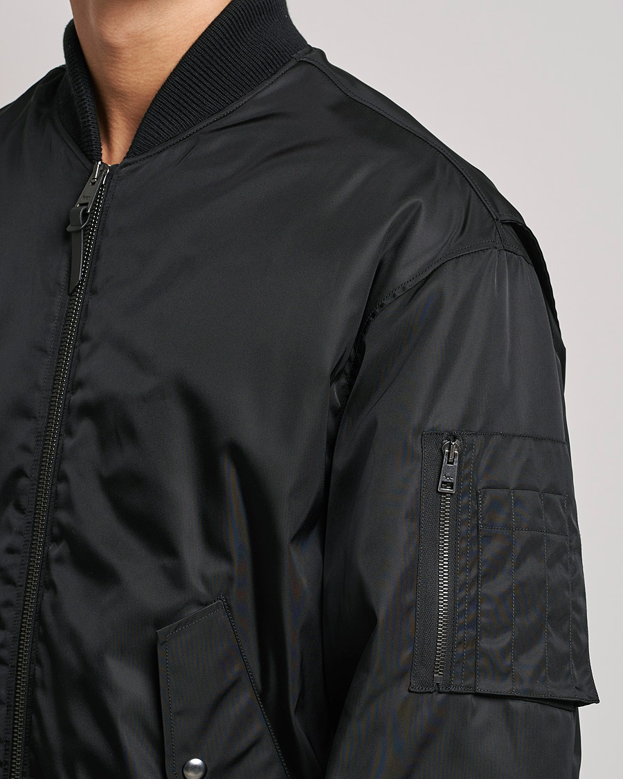 Hombres | Abrigos y chaquetas | Maison Kitsuné | Bomber Jacket Black
