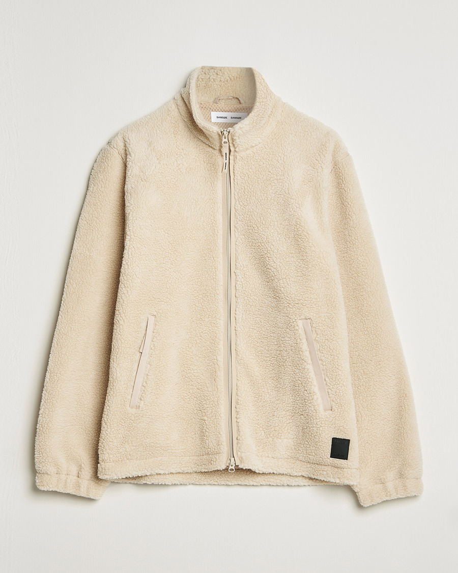 Hombres | Jerséis y prendas de punto | Samsøe Samsøe | Samsøe & Samsøe Rune Fleece Brown Rice