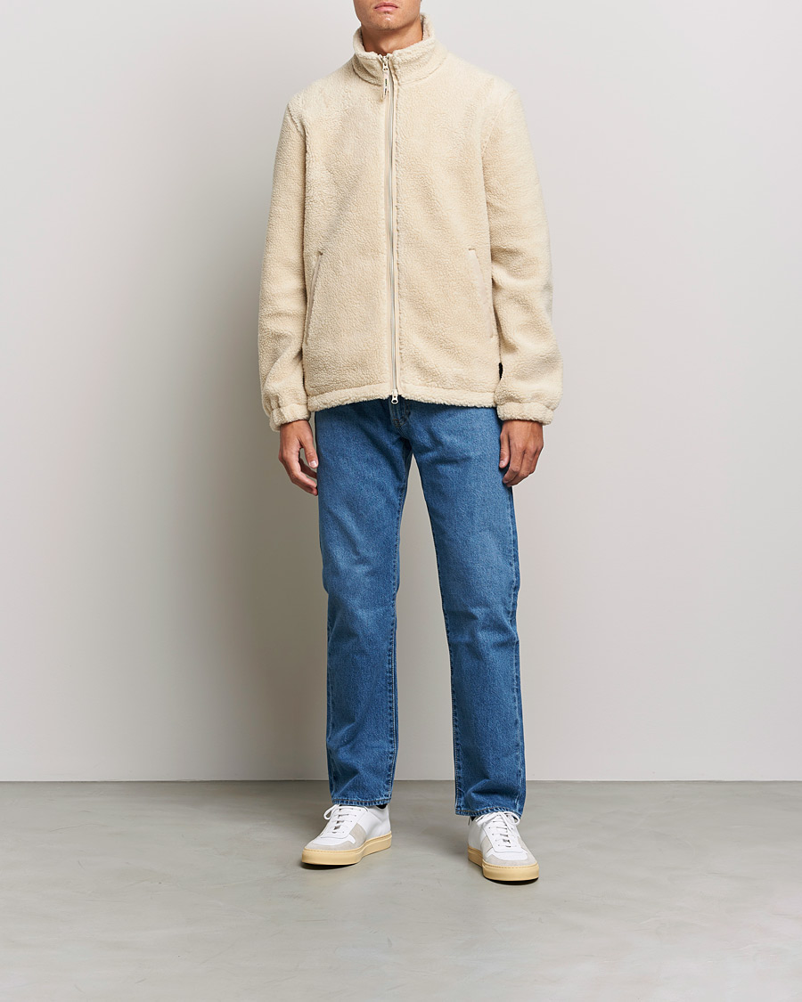 Hombres | Jerséis y prendas de punto | Samsøe Samsøe | Samsøe & Samsøe Rune Fleece Brown Rice