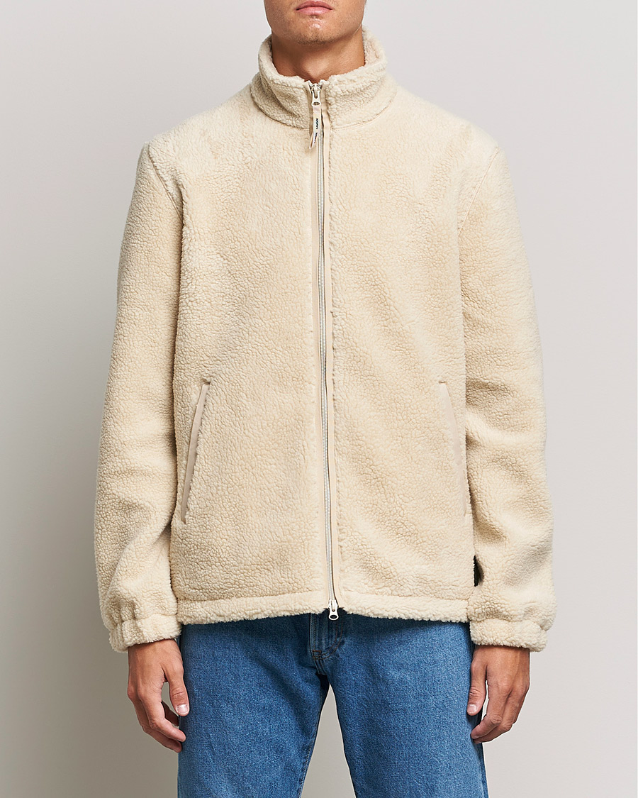 Hombres | Jerséis y prendas de punto | Samsøe Samsøe | Samsøe & Samsøe Rune Fleece Brown Rice