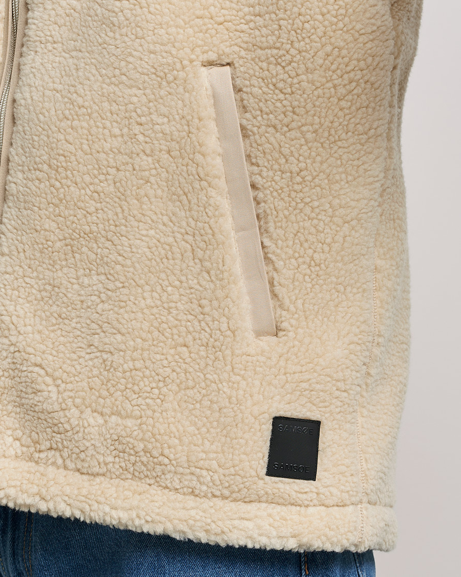 Hombres | Jerséis y prendas de punto | Samsøe Samsøe | Samsøe & Samsøe Rune Fleece Brown Rice