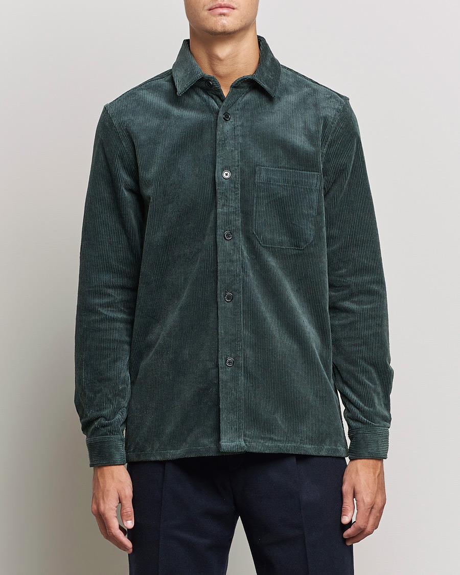 Hombres | Camisas | Samsøe Samsøe | Samsøe & Samsøe Waltones Corduroy Overshirt Urban Chic