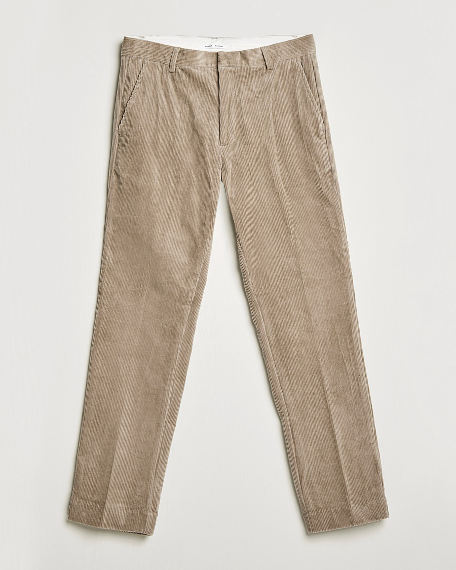 Hombres | Pantalones | Samsøe Samsøe | Samsøe & Samsøe Felix Corduroy Trousers Winter Twig