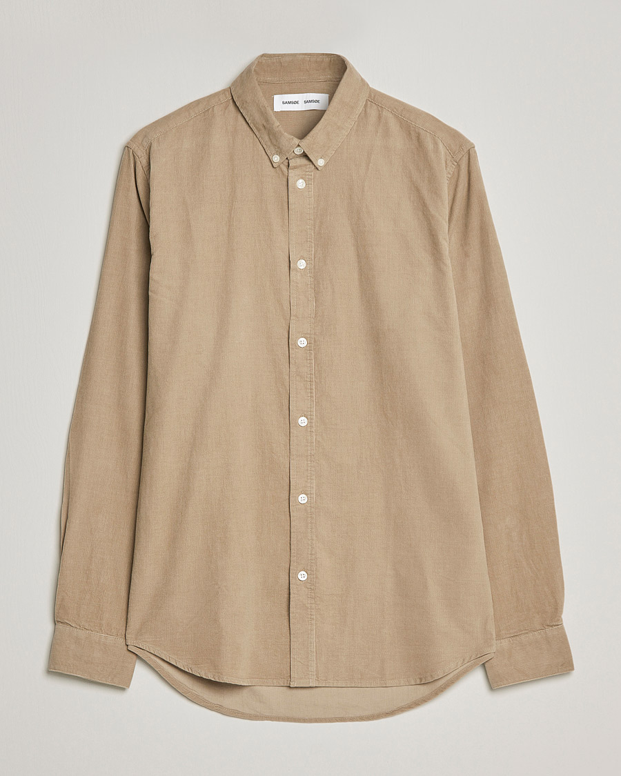 Hombres | Camisas | Samsøe Samsøe | Samsøe & Samsøe Liam Organic Cotton Shirt Winter Twig
