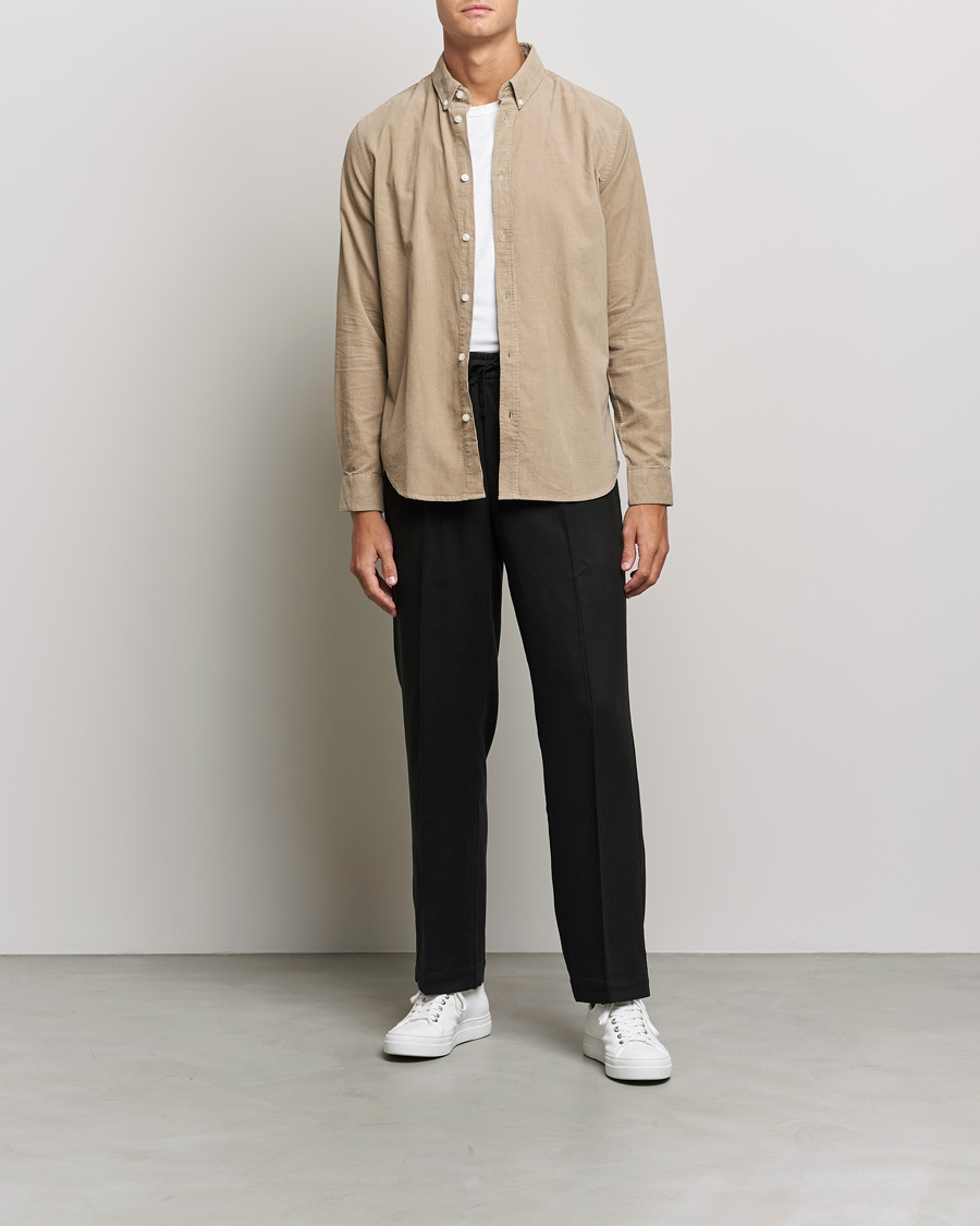 Hombres | Camisas | Samsøe Samsøe | Samsøe & Samsøe Liam Organic Cotton Shirt Winter Twig