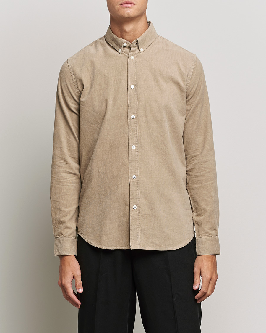 Hombres | Camisas | Samsøe Samsøe | Samsøe & Samsøe Liam Organic Cotton Shirt Winter Twig