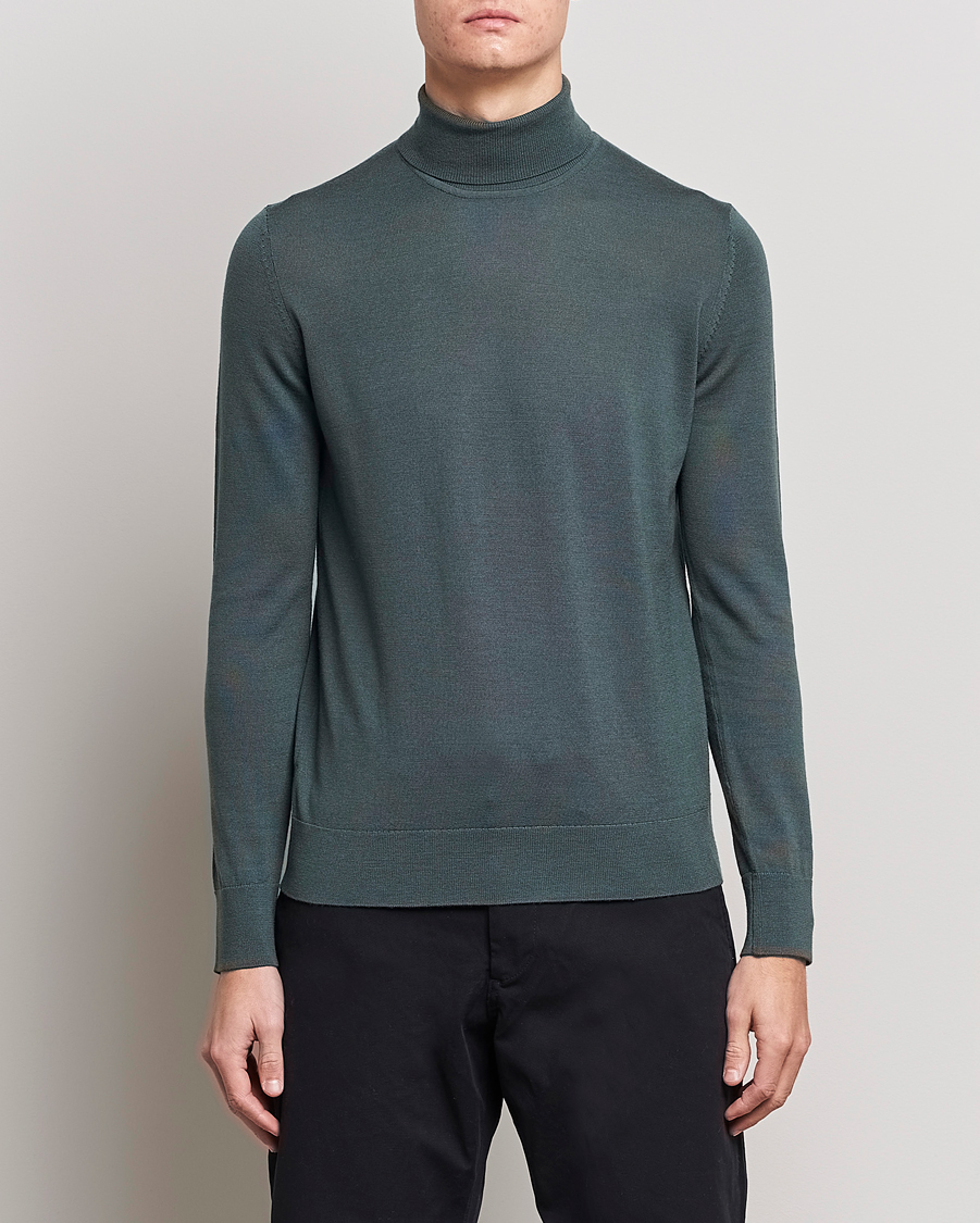 Hombres | Jerséis y prendas de punto | Samsøe Samsøe | Samsøe & Samsøe Flemming Superfine Merino Wool Roll Neck Urban Chic