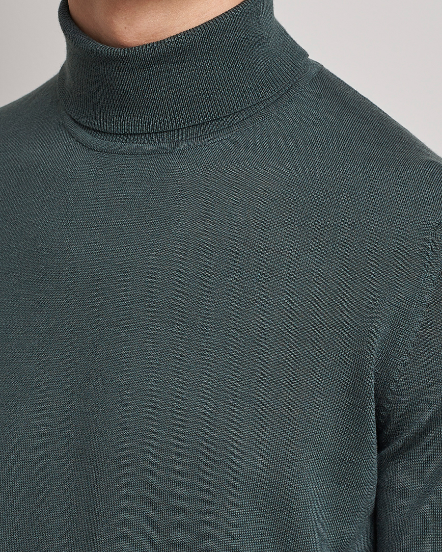 Hombres | Jerséis y prendas de punto | Samsøe Samsøe | Samsøe & Samsøe Flemming Superfine Merino Wool Roll Neck Urban Chic