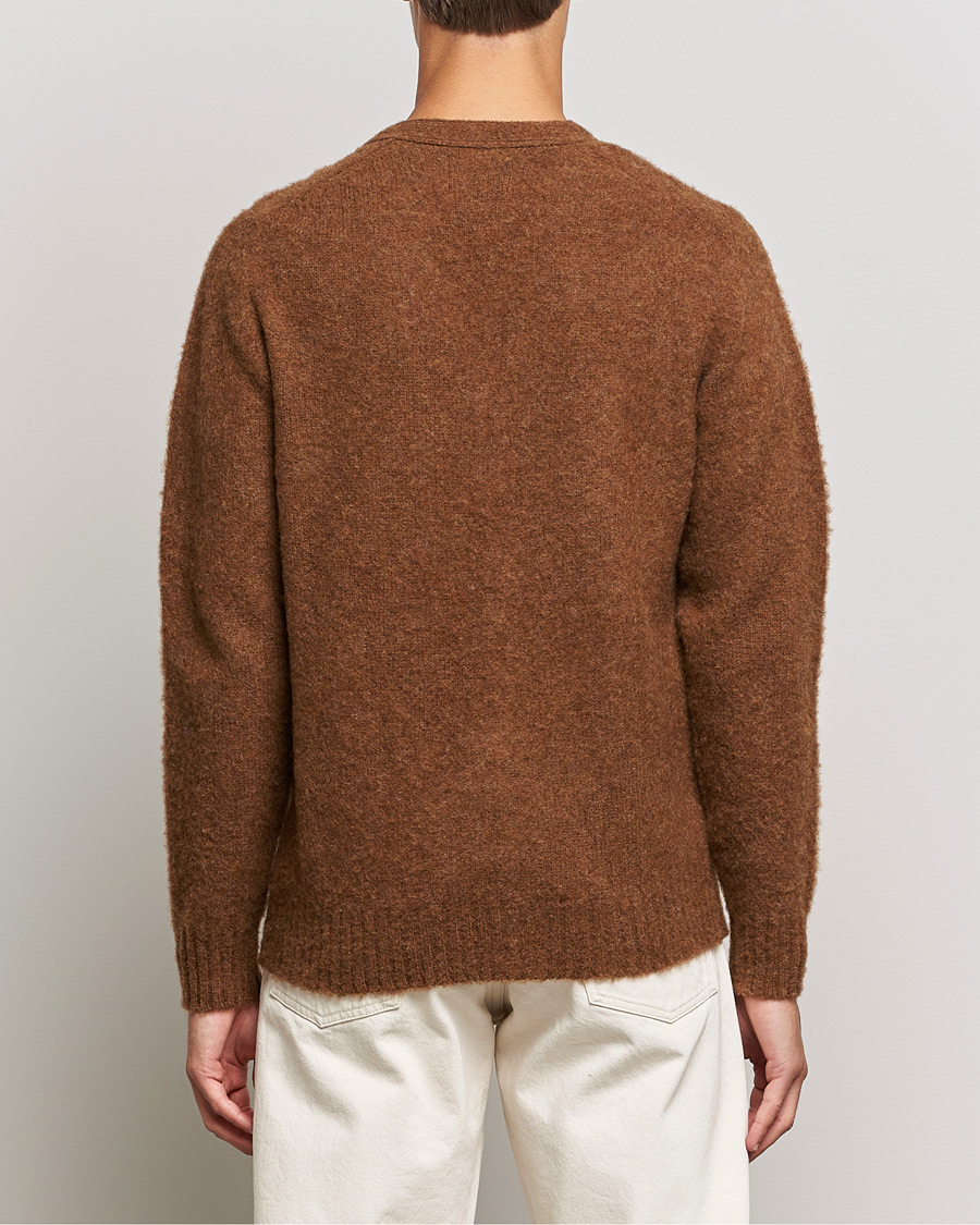 Hombres | Jerséis y prendas de punto | Howlin' | Brushed Wool Cardigan Nuts