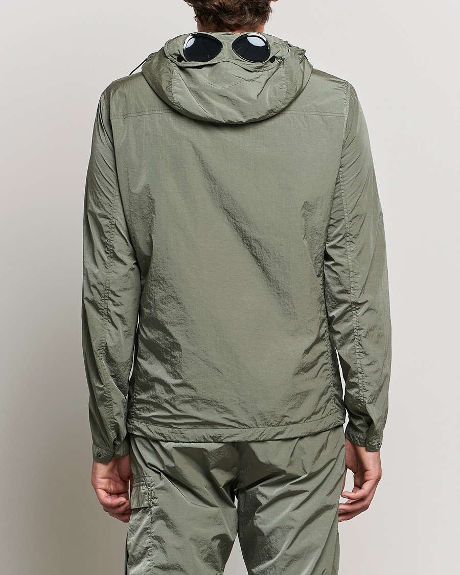 Hombres | Abrigos y chaquetas | C.P. Company | Chrome R Hooded Shirt Jacket Green