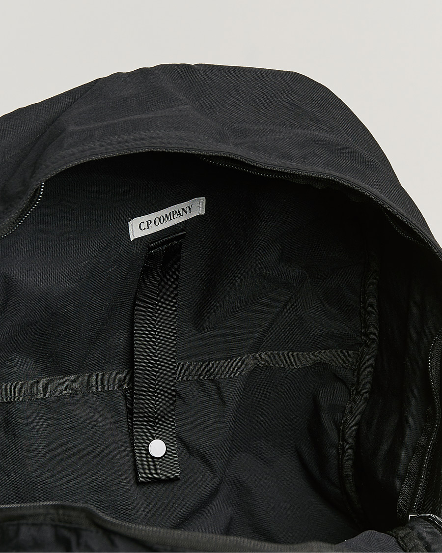 Hombres | C.P. Company Taylon P Mixed Backpack Black | C.P. Company | Taylon P Mixed Backpack Black