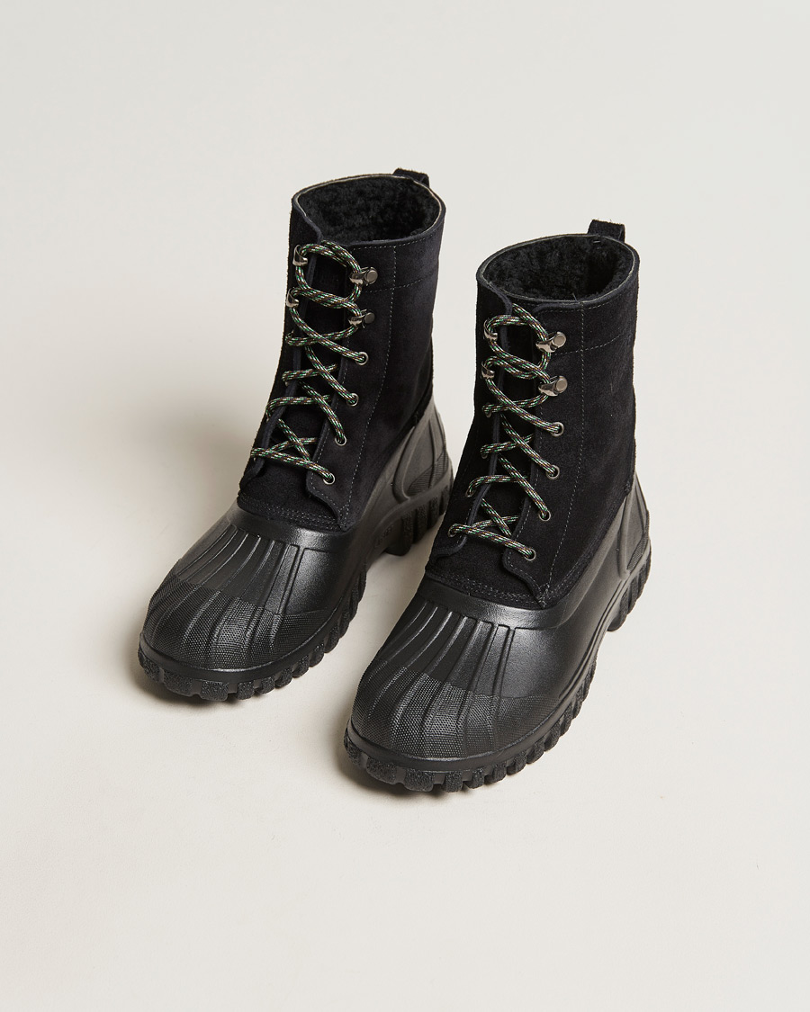 Hombres | Diemme Anatra Shearling Boot Black | Diemme | Anatra Shearling Boot Black