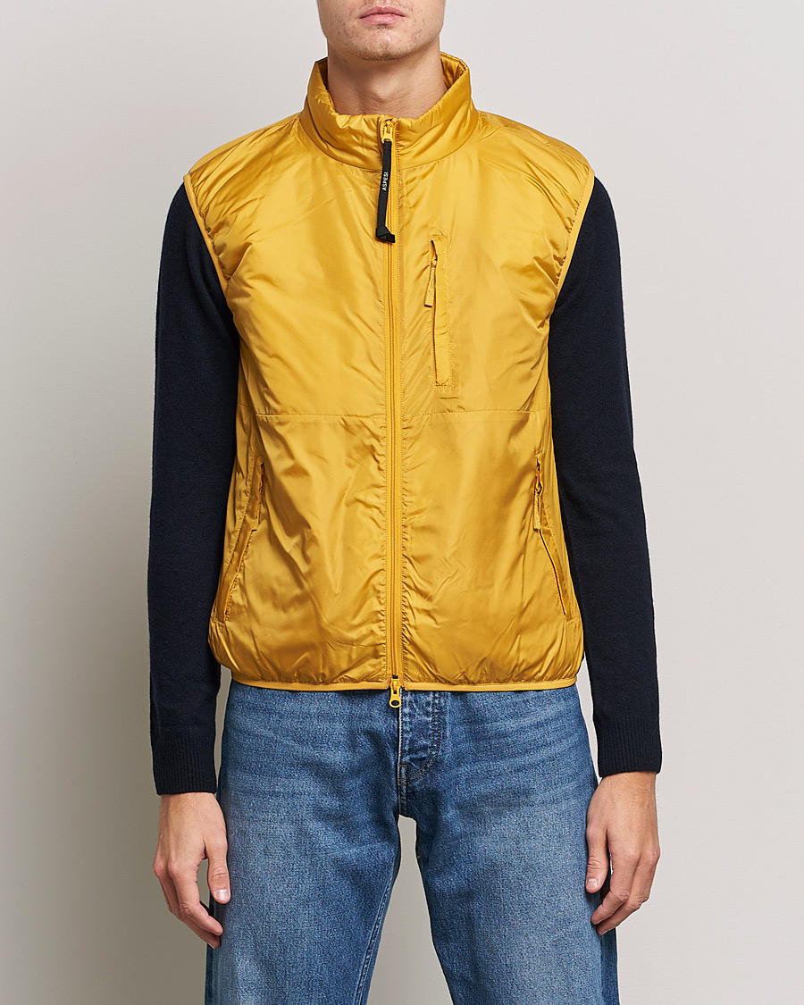 Hombres | Chalecos | Aspesi | Jil Padded Vest Yellow