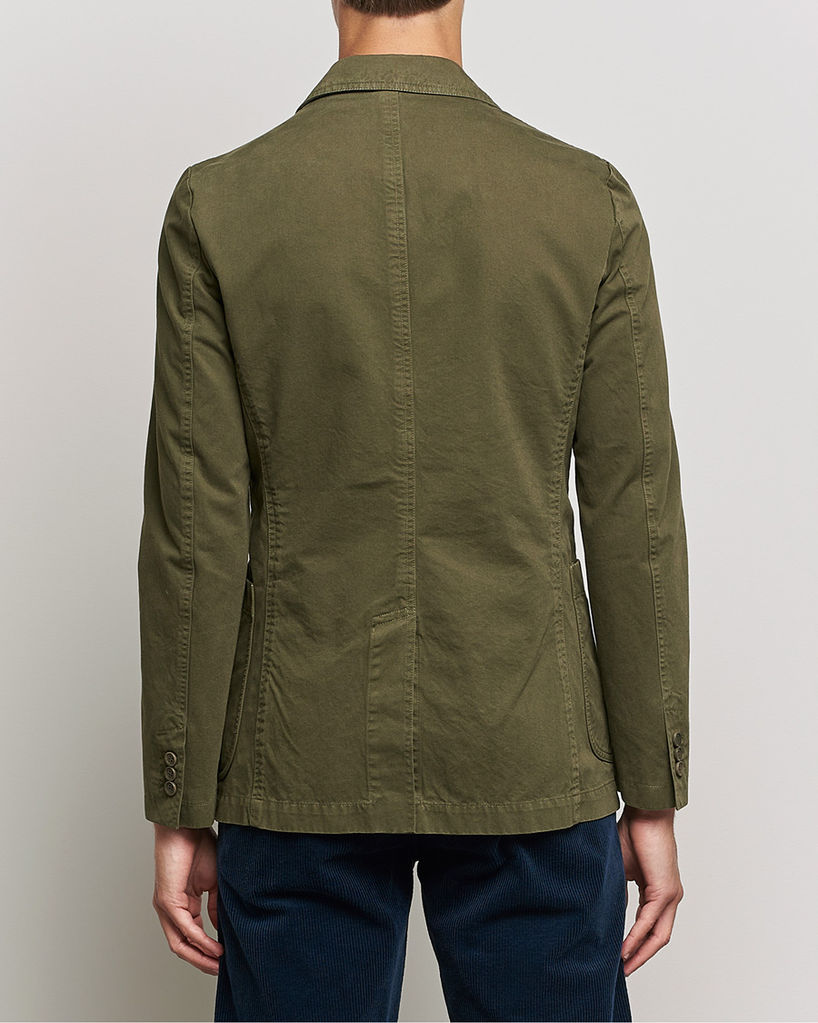 Hombres | Blazers | Aspesi | Murakami Cotton Blazer Military Green