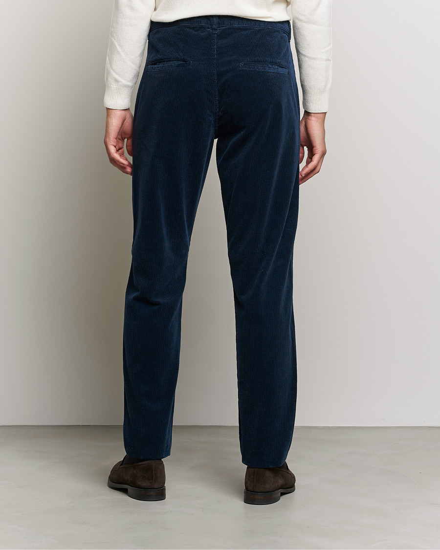 Hombres | Pantalones | Aspesi | Corduroy Pants Navy