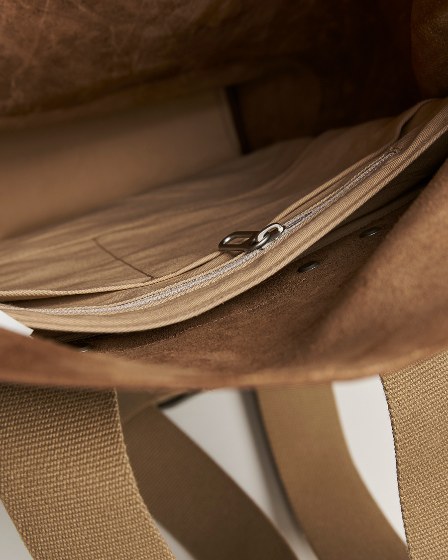 Hombres | Bolsos | Brooks England | Pickwick Large Leather Backpack Dark Tan