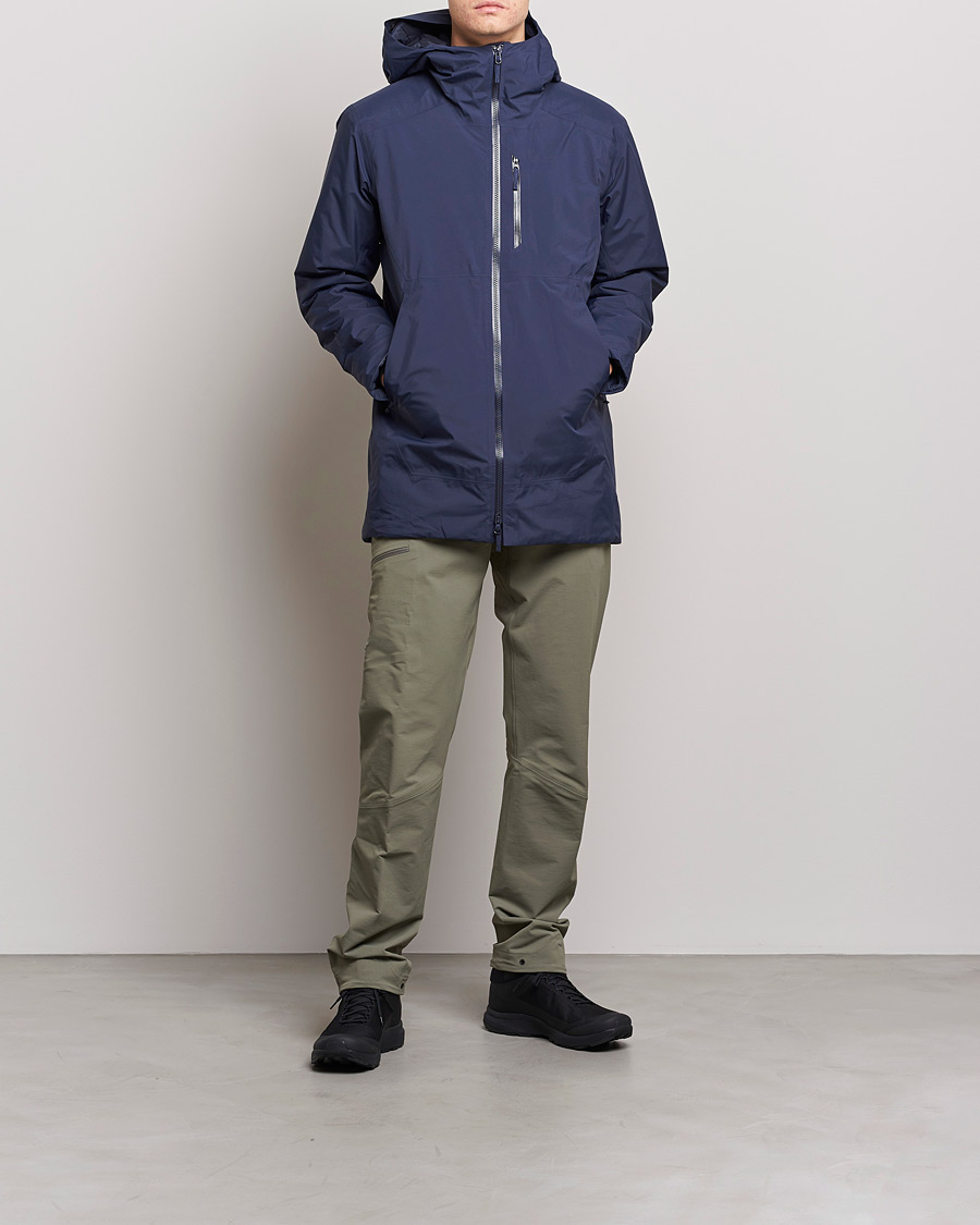 Hombres | Abrigos y chaquetas | Arc'teryx | Ralle GoreTex Parka Black Sapphire