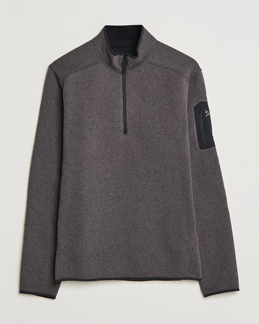 Hombres | Jerséis y prendas de punto | Arc'teryx | Covert Half-Zip Black Heather