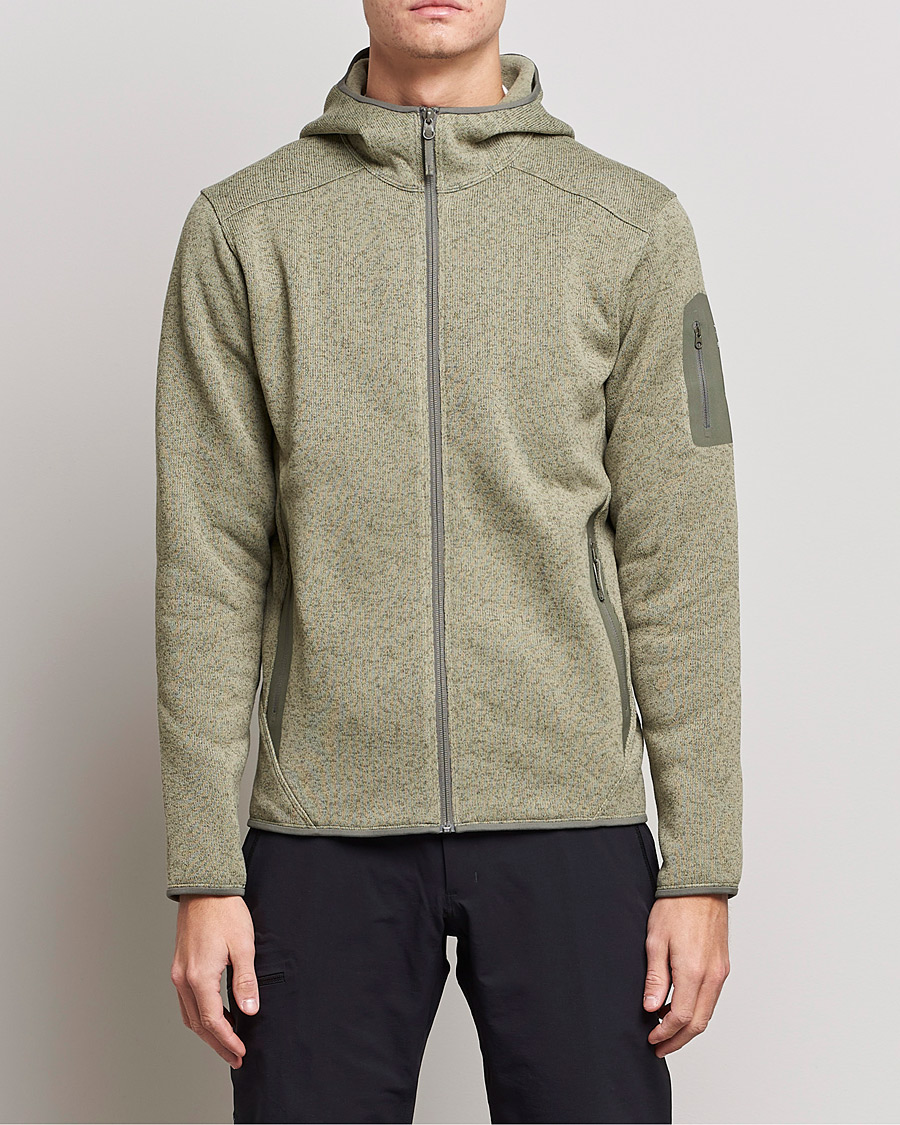 Hombres | Jerséis y prendas de punto | Arc'teryx | Covert Full Zip Hood Forage Heather
