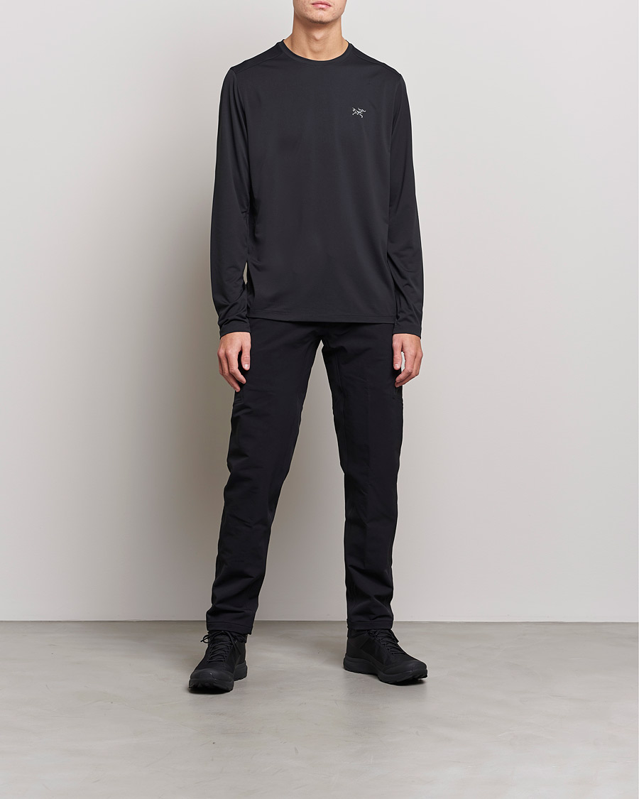 Hombres | Camisetas | Arc'teryx | Cormac Crew Neck Black