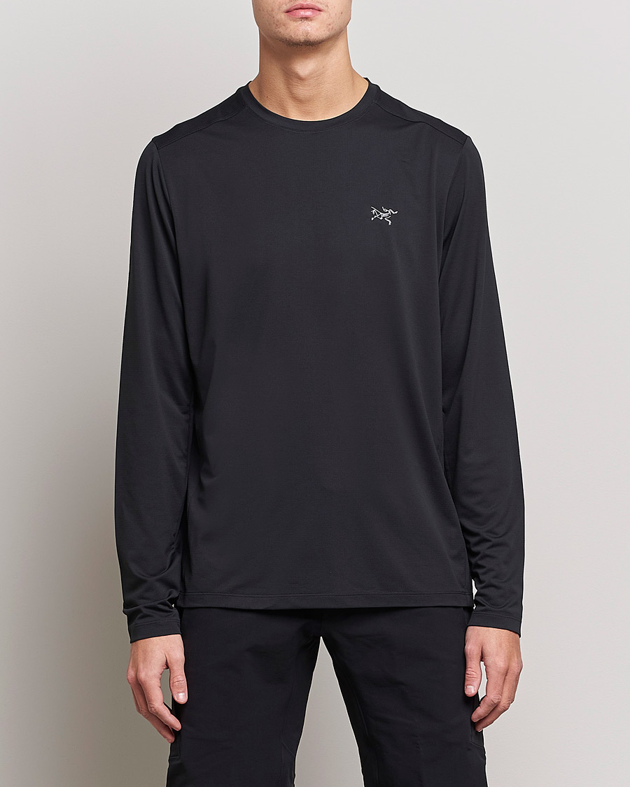 Hombres | Camisetas | Arc'teryx | Cormac Crew Neck Black
