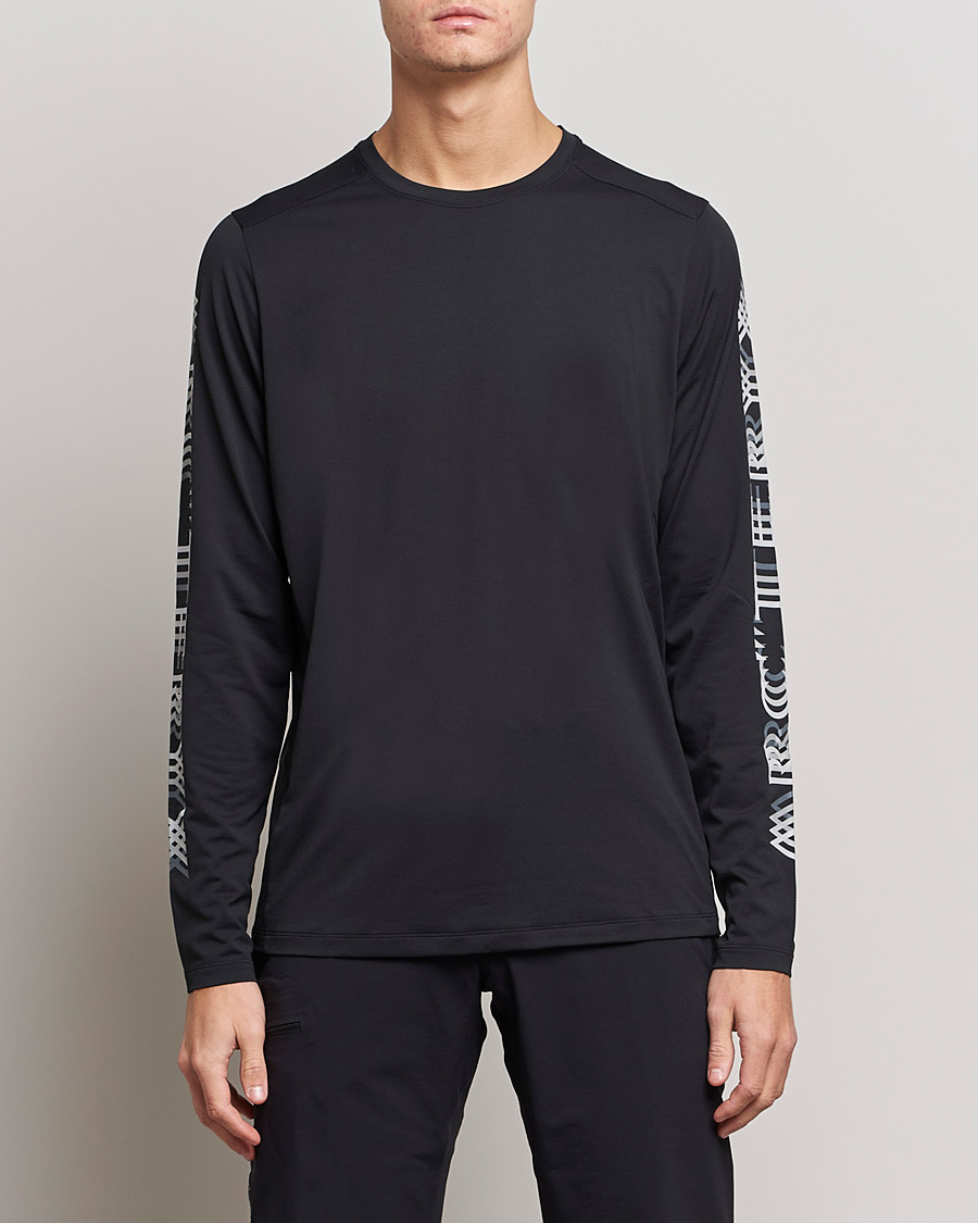 Hombres | Camisetas | Arc'teryx | Cormac Logo Crew Neck Black