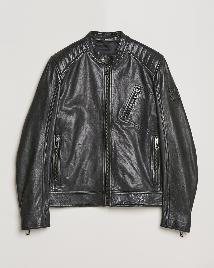 Hombres | Abrigos y chaquetas | Belstaff | V Racer 2.0 Leather Jacket Black