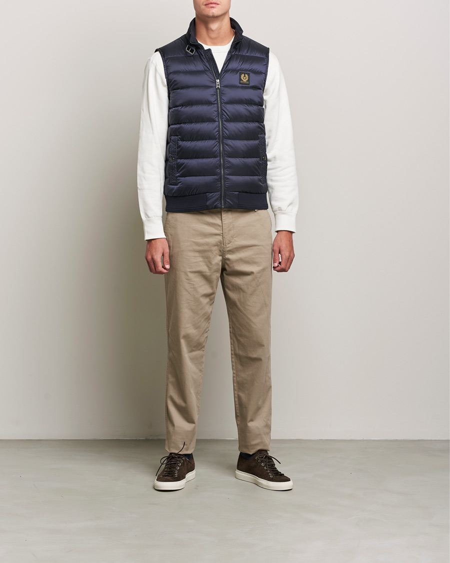 Hombres | Abrigos y chaquetas | Belstaff | Circuit Padded Gilet Dark Ink