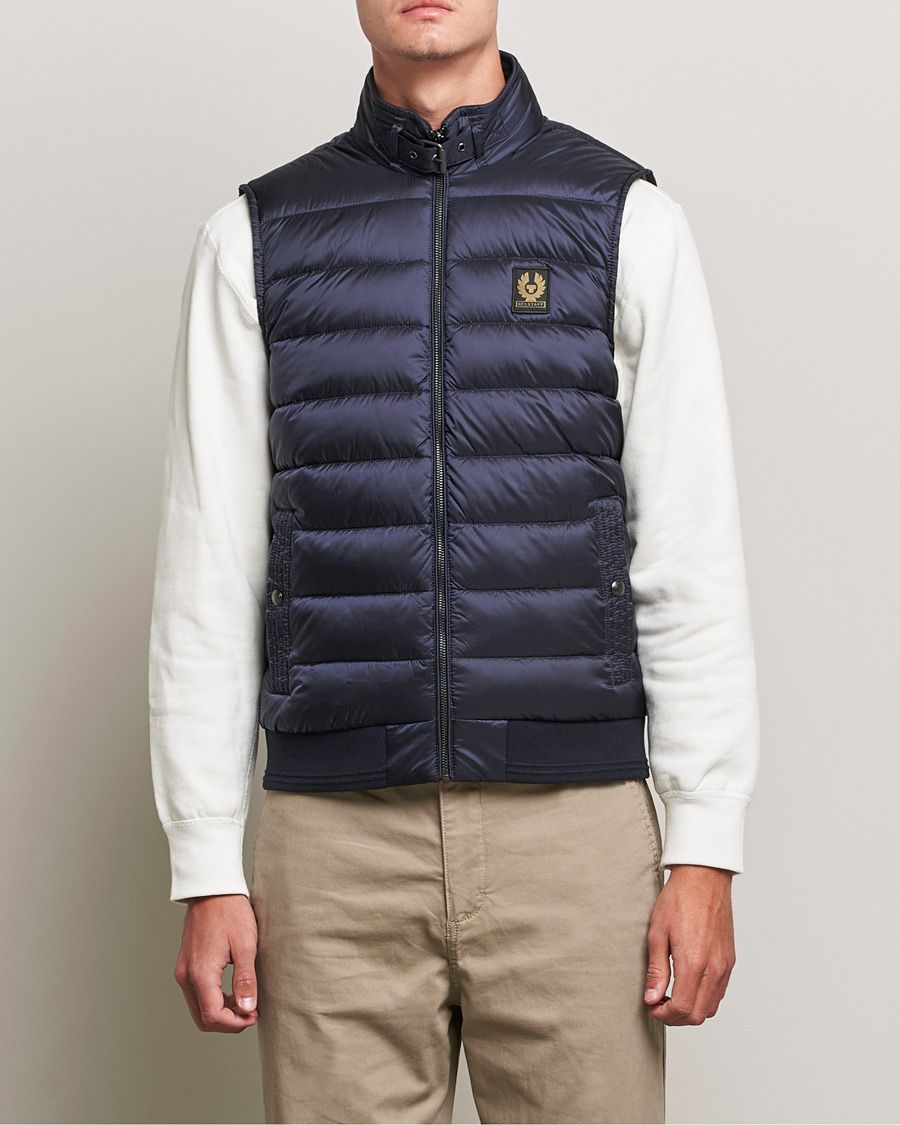 Hombres | Abrigos y chaquetas | Belstaff | Circuit Padded Gilet Dark Ink