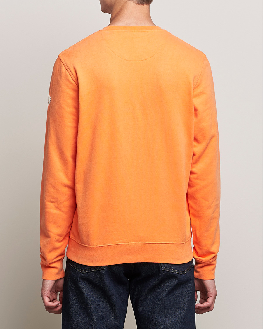 Hombres | Jerséis y prendas de punto | Belstaff | 1924 Crew Neck Logo Sweat Signal Orange