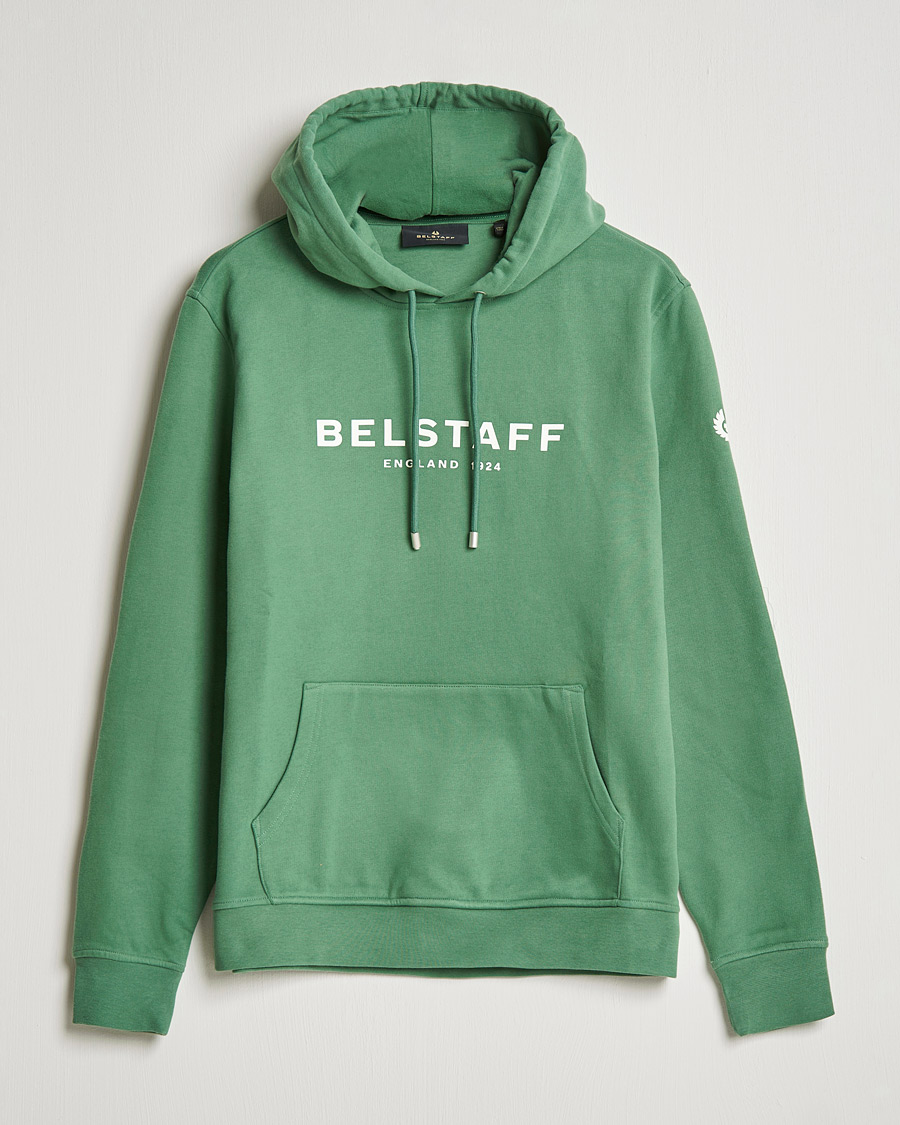 Hombres | Jerséis y prendas de punto | Belstaff | 1924 Hood Graph Green