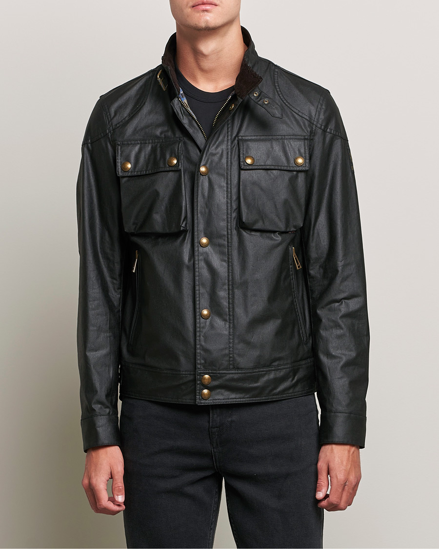 Hombres | Abrigos y chaquetas | Belstaff | Racemaster Waxed Jacket Black
