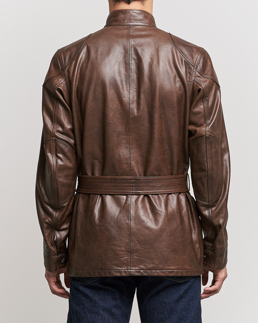 Hombres | Abrigos y chaquetas | Belstaff | Trialmaster Panther Leather Jacket Saddle Brown