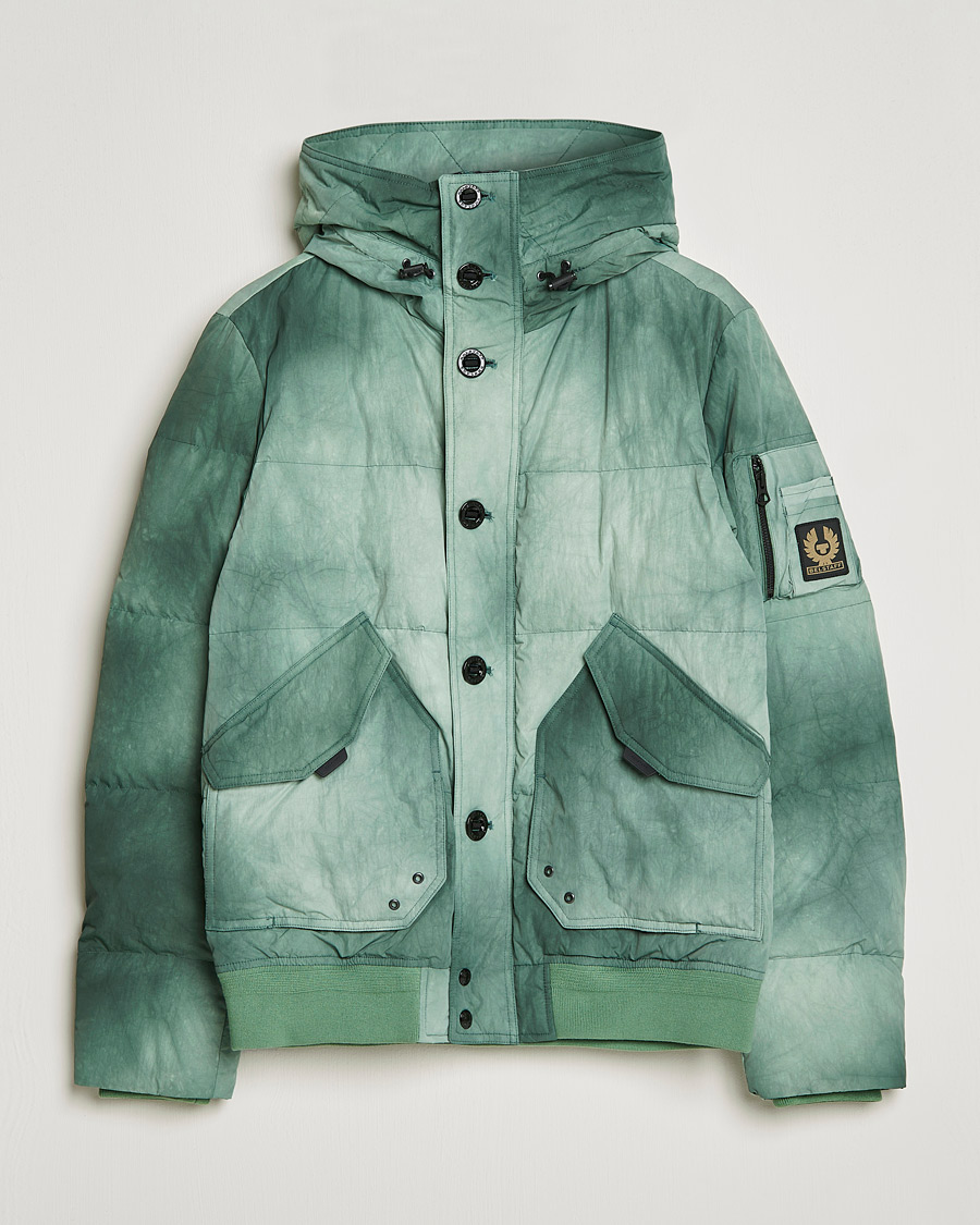 Hombres | Abrigos y chaquetas | Belstaff | Radar Batik Hooded Jacket Graph Green