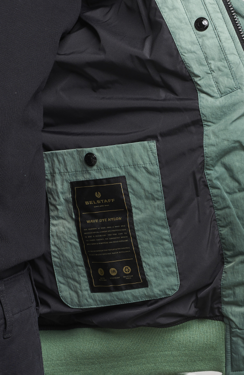 Hombres | Abrigos y chaquetas | Belstaff | Radar Batik Hooded Jacket Graph Green