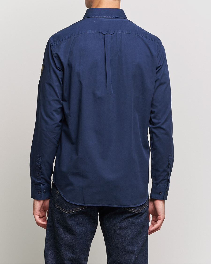 Hombres | Camisas | Belstaff | Pitch Cotton Pocket Shirt Deep Navy