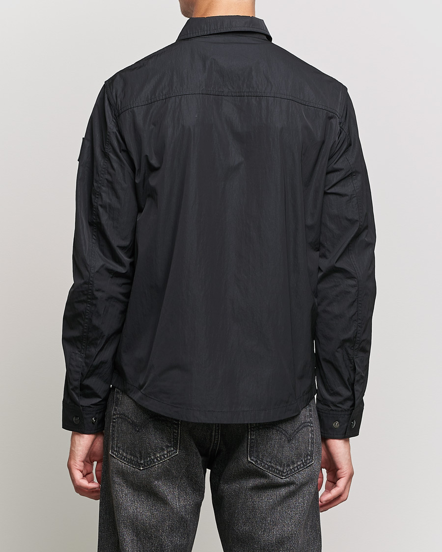 Hombres | Camisas | Belstaff | Tactical Nylon Pocket Overshirt Black