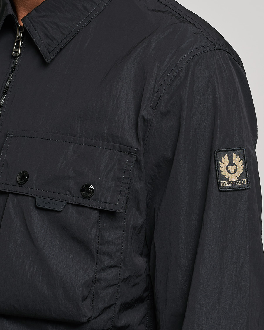 Hombres | Camisas | Belstaff | Tactical Nylon Pocket Overshirt Black