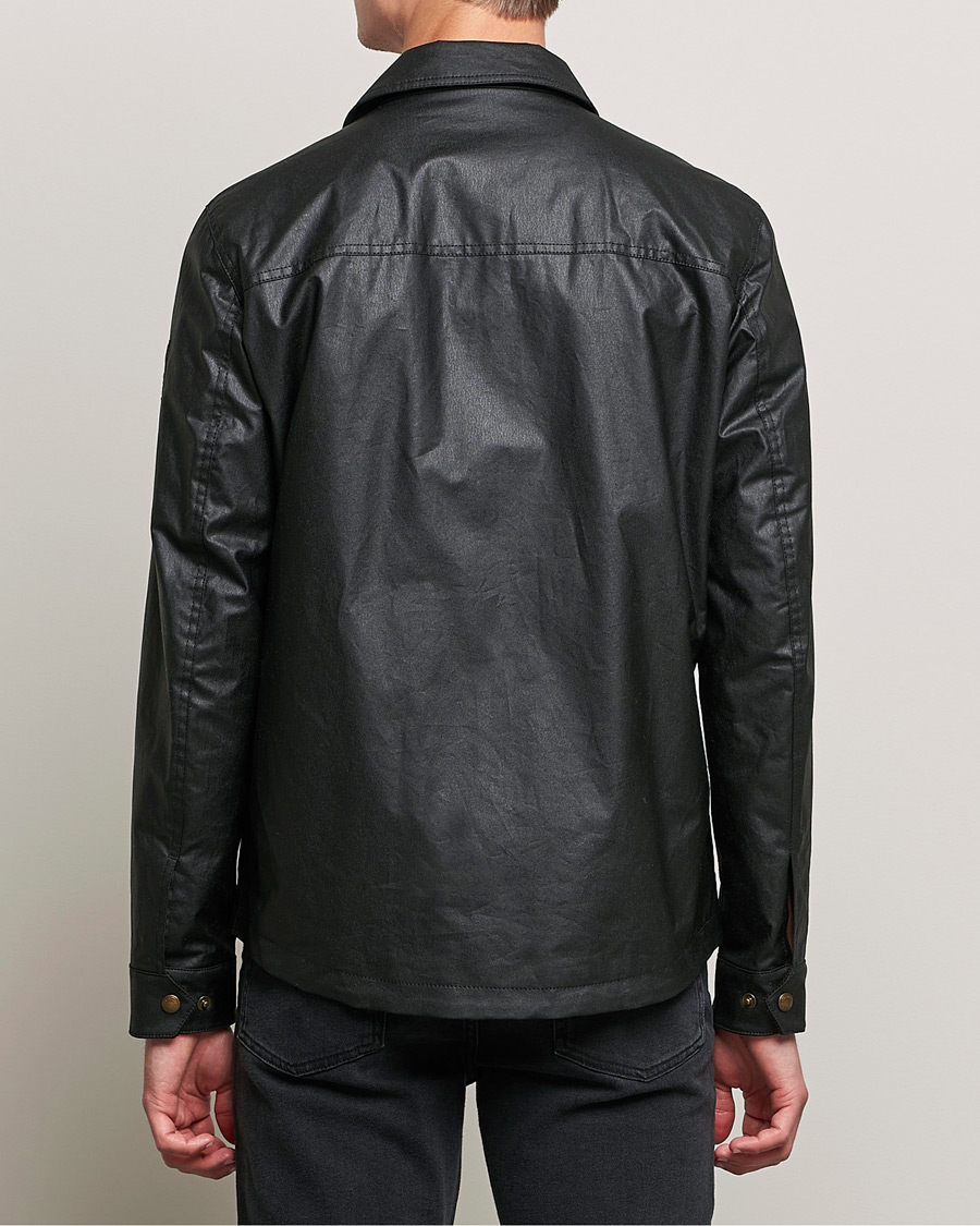Hombres | Abrigos y chaquetas | Belstaff | Tour Waxed Shirt Jacket Black