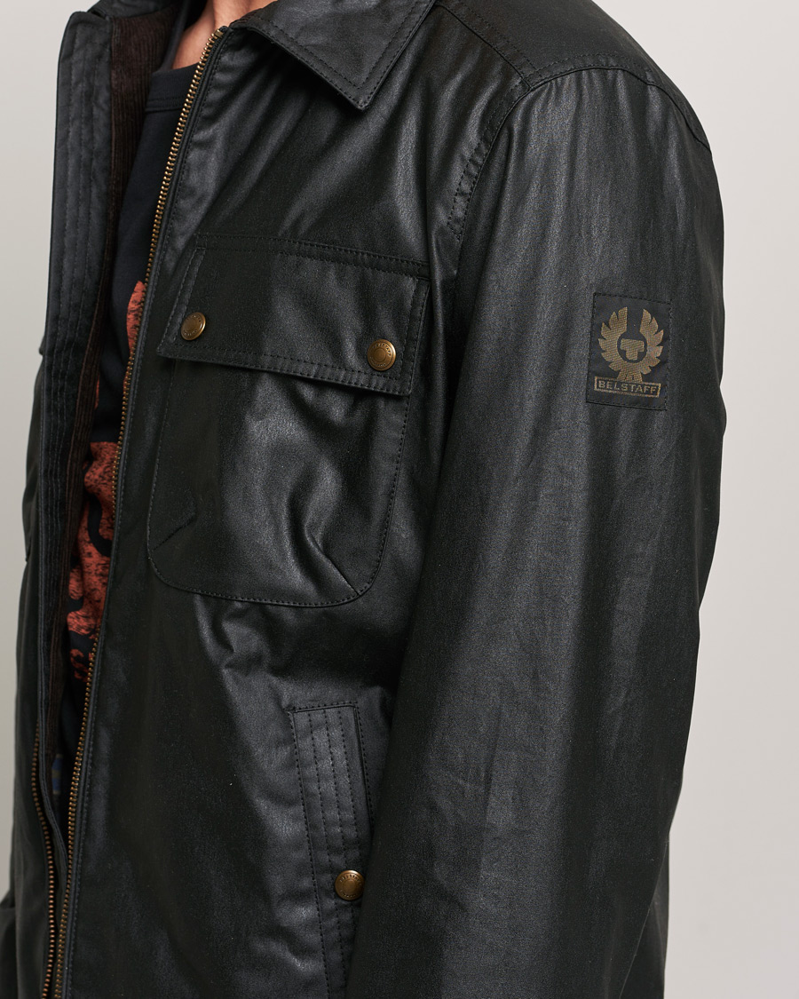 Hombres | Abrigos y chaquetas | Belstaff | Tour Waxed Shirt Jacket Black