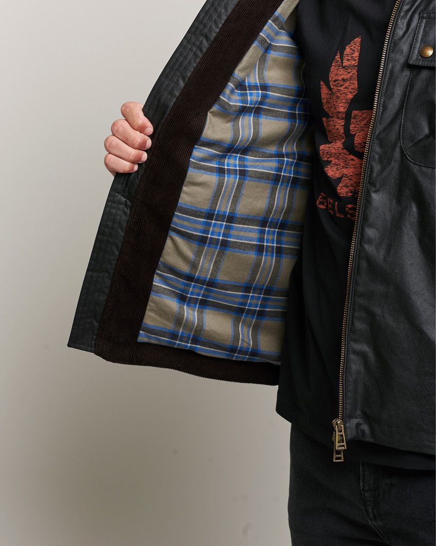 Hombres | Abrigos y chaquetas | Belstaff | Tour Waxed Shirt Jacket Black