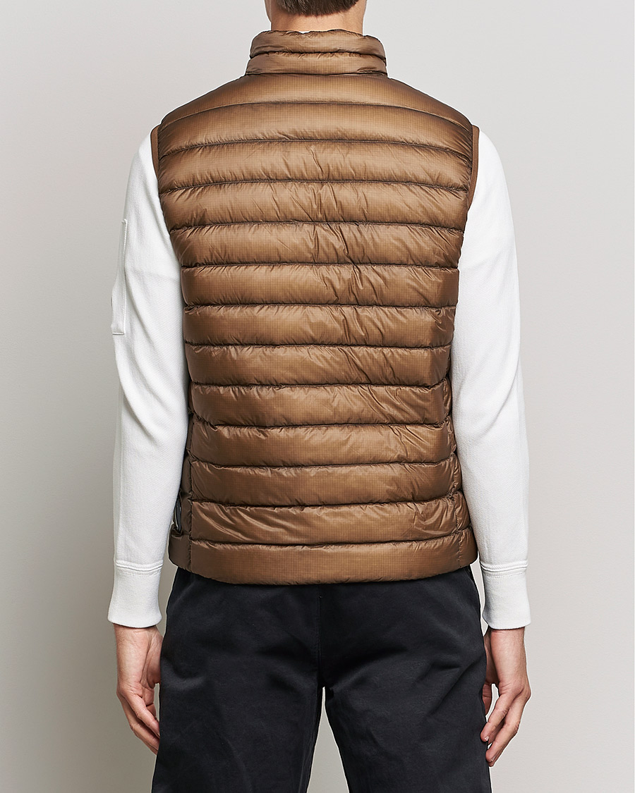 Hombres | Abrigos y chaquetas | C.P. Company | DD Shell Padded Down Vest Brown