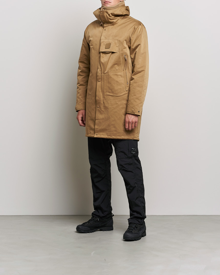 Hombres | Abrigos y chaquetas | C.P. Company | Metropolis A.A.C. Two in One Down Parka Khaki Brown